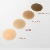 Kie Skin Luxury Nipple Covers 2 Pairs – Reusable Adhesive Nipple Pasties for Women