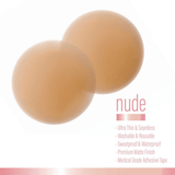Kie Skin Luxury Nipple Covers 2 Pairs – Reusable Adhesive Nipple Pasties for Women